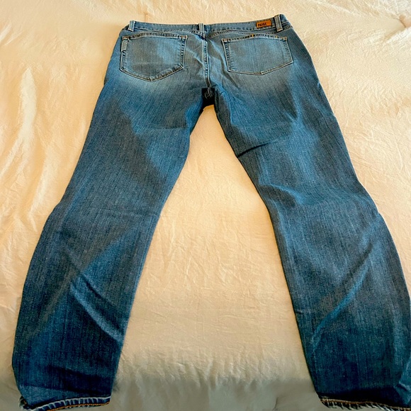 These are a medium wash skinny ankle jean super soft! - Picture 3 of 6